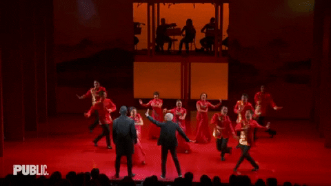 publictheaterny giphygifmaker reveal orchestra the public GIF