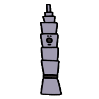 Illustration Taiwan Sticker