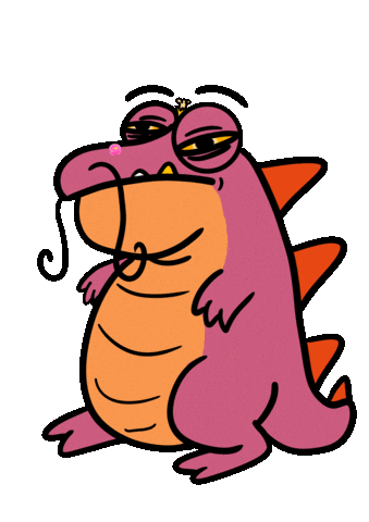 Dragon Dino Sticker