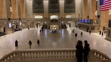 Grand Central Station Empties Out as 'National Emergency' Declared