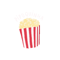 Red And White Eating Sticker
