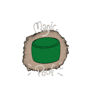 Kibek logo magic perfect boho Sticker