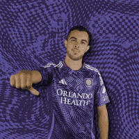 Soccer Thumbs Down GIF by Orlando City SC