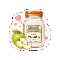 North Bay Love Sticker by CopperheadDistillery