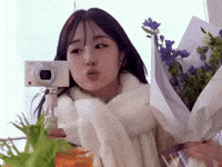 Camera Pout GIF