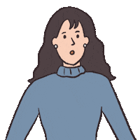 carolynnyoe reaction animation girl what Sticker