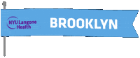 Flag Brooklyn Sticker by NYU Langone Health