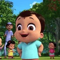 Celebration Mlb GIF by Chhota Bheem