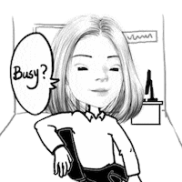 Are You Busy Office Sticker