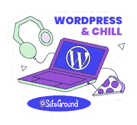 Wordpress Wordpresswebsite Sticker by SiteGround