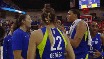 waving liz cambage GIF by WNBA