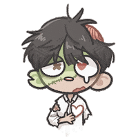 chocolattea zombie day6 the demon day6 zombie Sticker