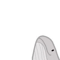 Blue Whale Sticker by Allie the Ellie