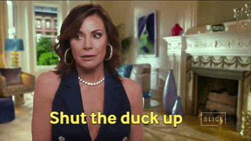 slice rhony countess luann shuttup GIF