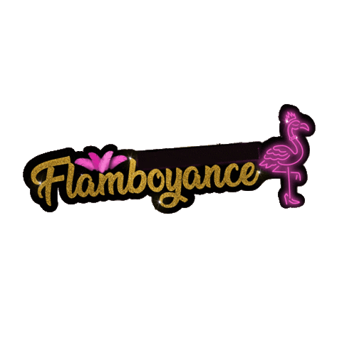 Drag Show Flamboyance Sticker by Pink Flamingo Gold Coast