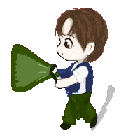 Exo Chibi Sticker