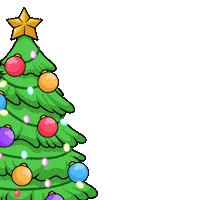 Christmas Tree Animation Sticker by Planet XOLO
