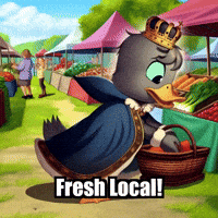 Farmers Market Summer GIF by sirduckbeth