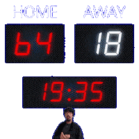 18 Away Sticker