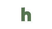 H Hemp Sticker by Vulcano Schinken