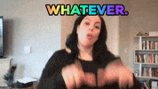 meantformillions nope whatever talk to the hand GIF