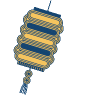 Chinese Lantern Good Luck Sticker by Chinatown London