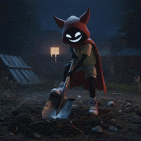 Digging Red Hood GIF by G*BOY