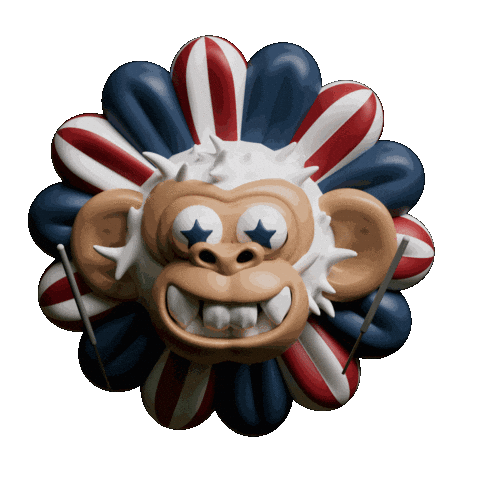 3D Vote Sticker by Evan Hilton