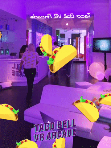vrarcade GIF by Taco Bell VR Arcade