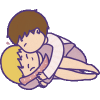 Couple Kiss Sticker