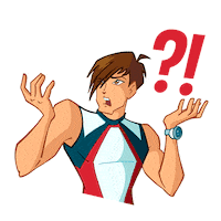 Brandon What Sticker by Winx Club
