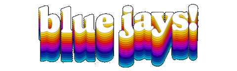 Blue Jays Sport Sticker by Franck Arnel