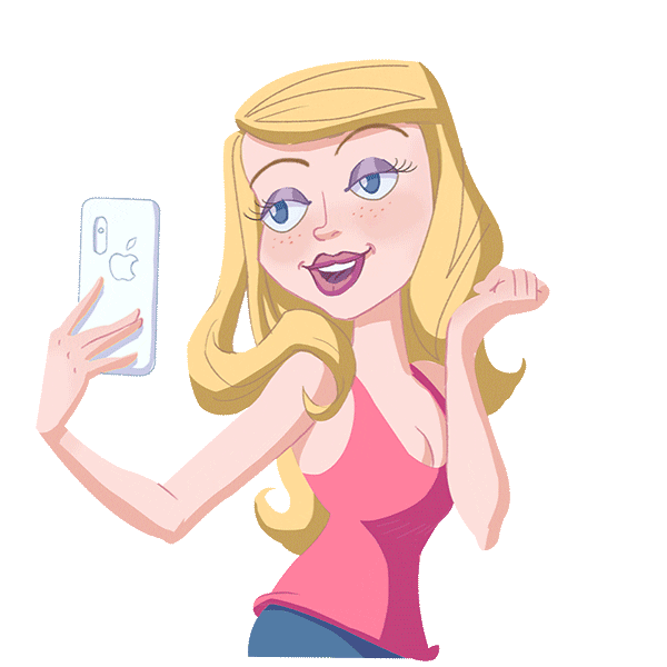 iStorm giphyupload girl kiss woman Sticker