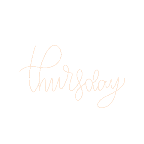 Sahasraasdesigns thursday days of the week Sticker