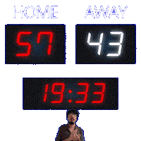 43 Away Sticker