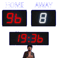 8 Away Sticker