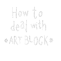 Artblock Sticker by Poppydesign