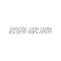 Ride Or Die Sticker by Velocity Switzerland