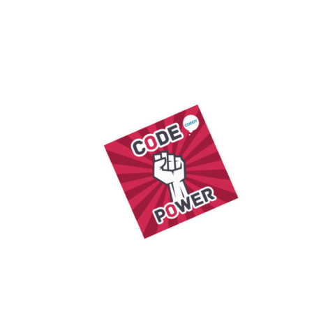 Power Code Sticker by CODDY school