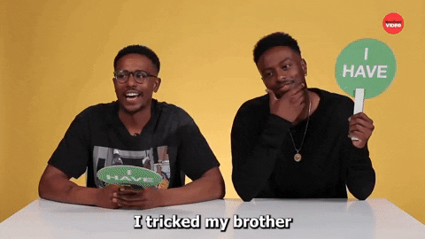 Siblings Playing GIF by BuzzFeed