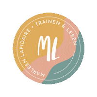 trainenleren logo trainenleren marleen lapidaire bedrijf marleen lapidaire Sticker