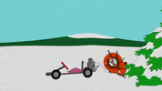 kenny mccormick bike GIF by South Park 