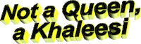 Game Of Thrones Queen Sticker by AnimatedText