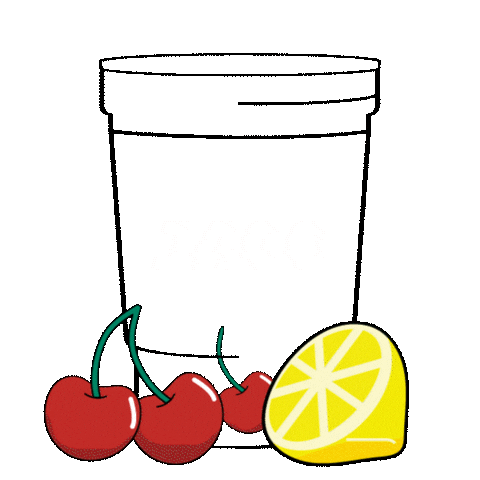 Cherry Sticker by JAGO COFFEE