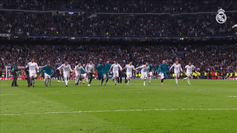 champions league football GIF by Real Madrid