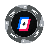 Poker Chip Sticker by World Poker Tour