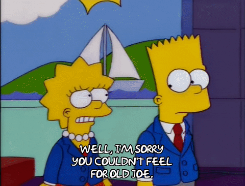 sad bart simpson GIF