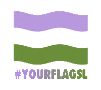 Flag Sticker by Shelflife Store
