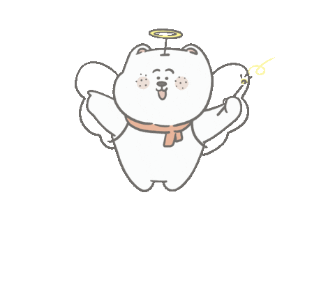 天使 Good Luck Sticker