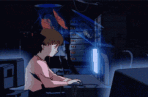 Serial Experiment Lain Sel GIF